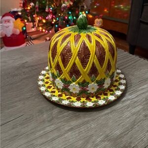 Bloomingdale Serving Dish With Lid, New, Vintage